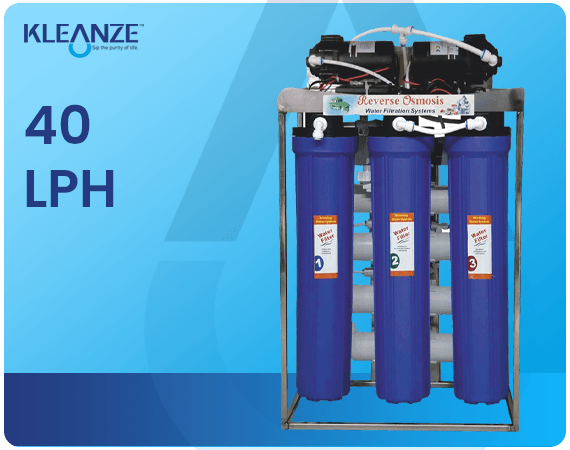 Kleanze Skid 40 LPH RO + UV + Copper + Alkaline