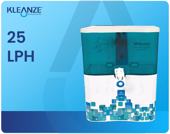 Kleanze Whale 25 LPH RO + UV + Copper + Alkaline