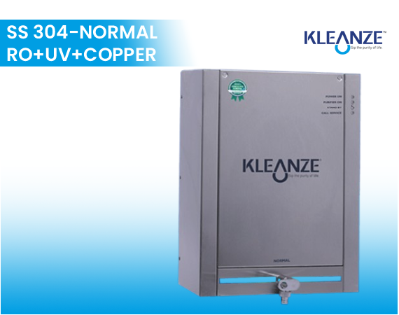 Kleanze SS Normal RO + UV + Copper + Alkaline