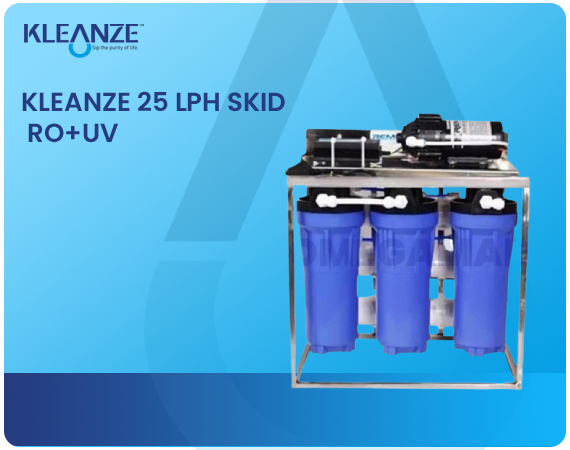Kleanze Skid 25 LPH RO + UV