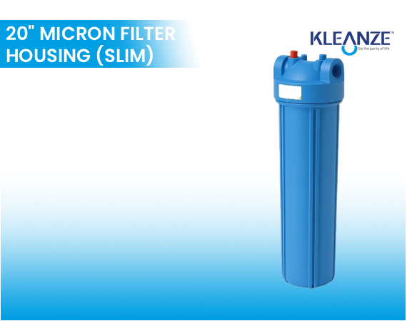 20'' (Slim) Filter Housing (1/2'' )
