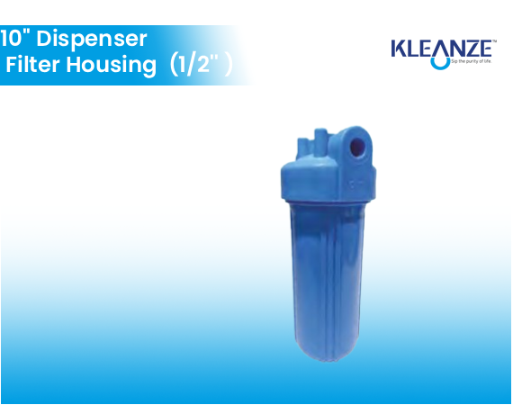 10'' Dispenser Filter Housing  (1/2'' )