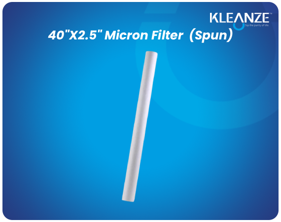 40'' * 2.5''  (Spun) Micron Filter