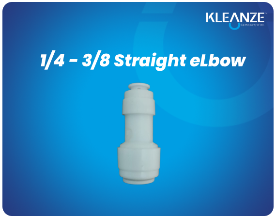 1/4 - 3/8 Straight eLbow
