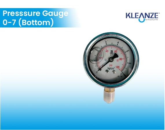 Pressure Gauge 0-7 (Bottom)