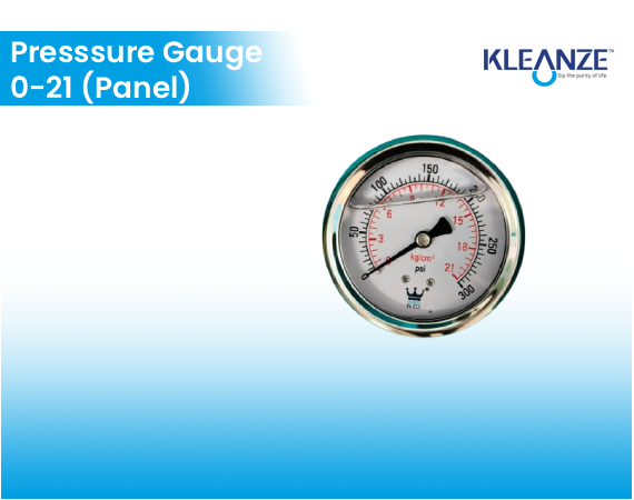 Pressure Gauge 0-21 (Panel)