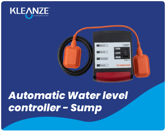 Automatic Water Level controller - Sump
